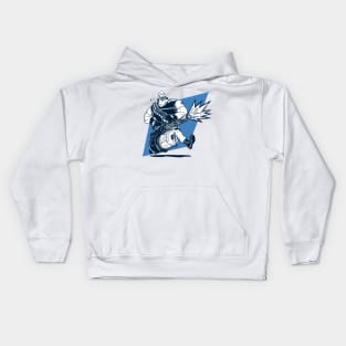 Heavy Weapons Guy (Blue Team) Kids Hoodie